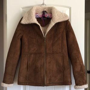 Sherpa lined jacket